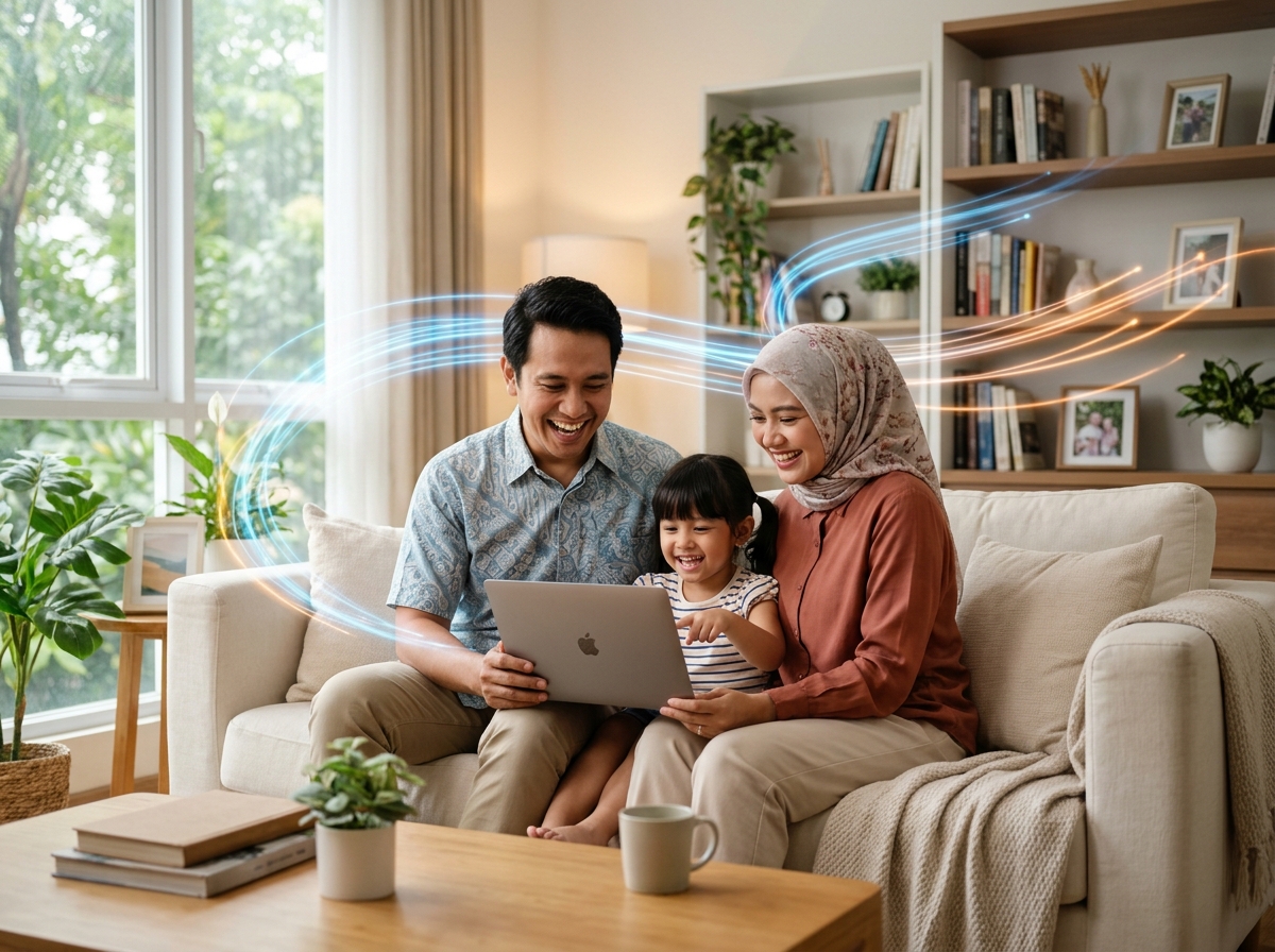 Keluarga Bahagia LDT HomeNet